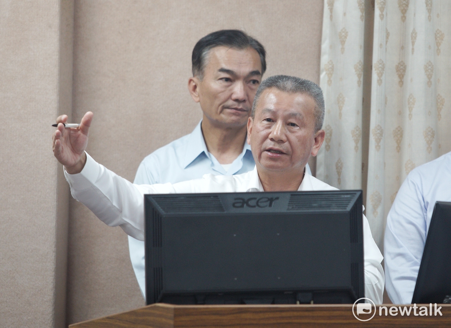 國防部副部長蒲澤春上午出席立院外交及國防委員會備詢。 圖:張良一/攝 國防部副部長蒲澤春上午出席立院外交及國防委員會備詢。 圖:張良一/攝