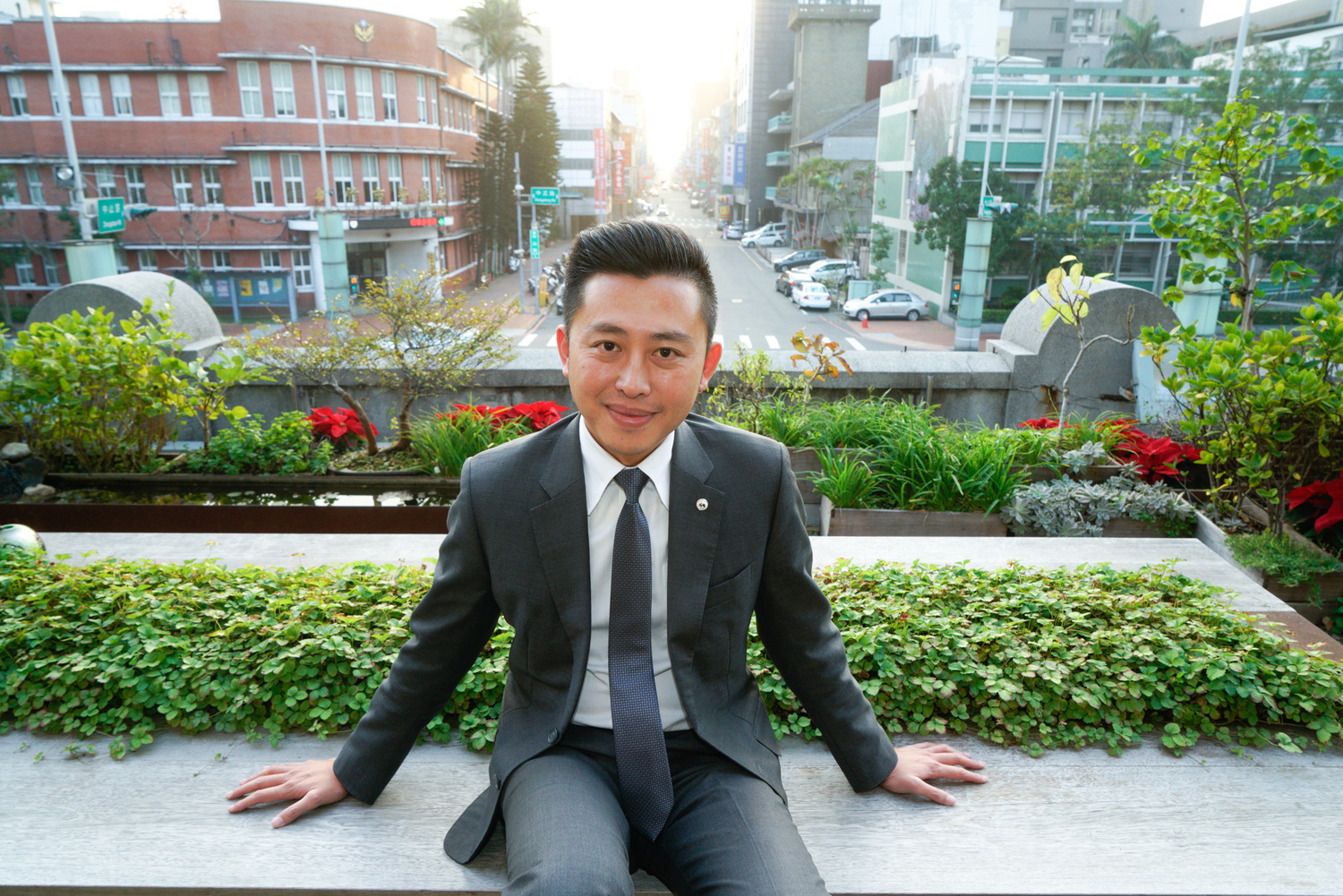 新竹市長林智堅接受新頭殼專訪。 圖:張良一/攝 新竹市長林智堅接受新頭殼專訪。 圖:張良一/攝