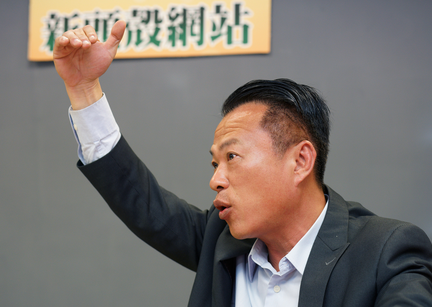 新頭殼專訪翁章梁。 圖:張良一/攝 新頭殼專訪翁章梁。 圖:張良一/攝