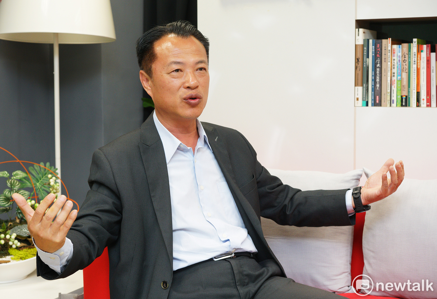 嘉義縣長民調翁章梁今天勝出。 圖:張良一/攝影(資料照片) 嘉義縣長民調翁章梁今天勝出。 圖:張良一/攝影(資料照片)