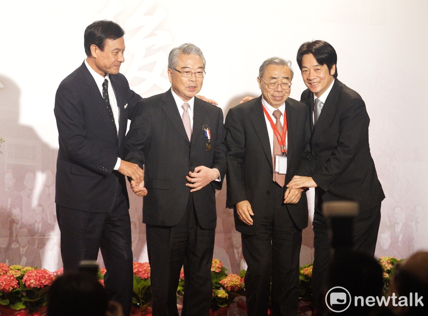新任工業總會理事長、台塑集團總裁王文淵。 新任工業總會理事長、台塑集團總裁王文淵。