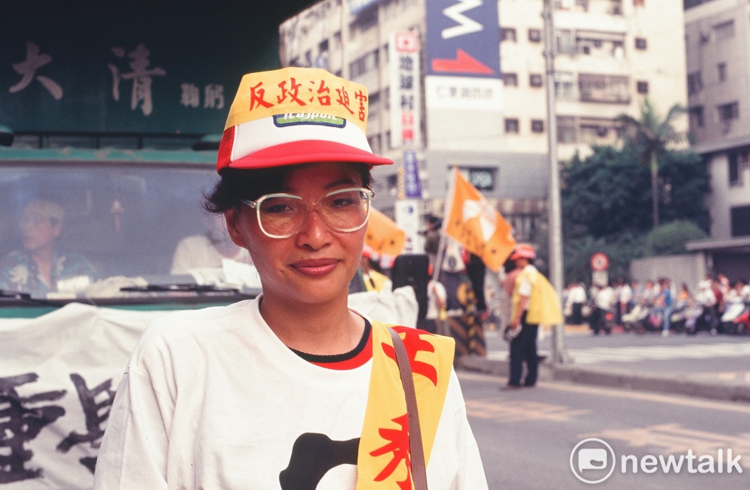 獨台會案主角之一王秀惠。 圖:邱萬興/攝 獨台會案主角之一王秀惠。 圖:邱萬興/攝