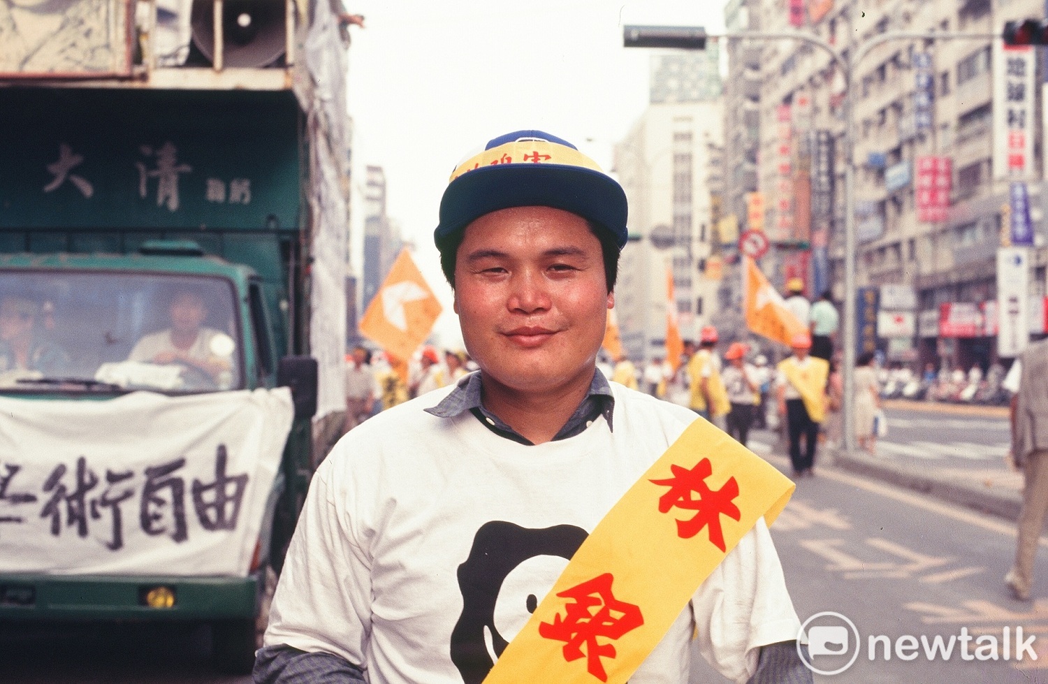 獨台會案主角之一林銀福牧師。 圖:邱萬興/攝 獨台會案主角之一林銀福牧師。 圖:邱萬興/攝