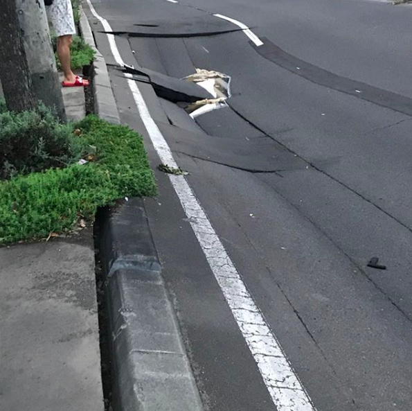日本網友表示,北海道地震過後有多處停水,希望親友能皆能平安渡過這次災情。 圖:翻攝Instagram 日本網友表示,北海道地震過後有多處停水,希望親友能皆能平安渡過這次災情。 圖:翻攝Instagram