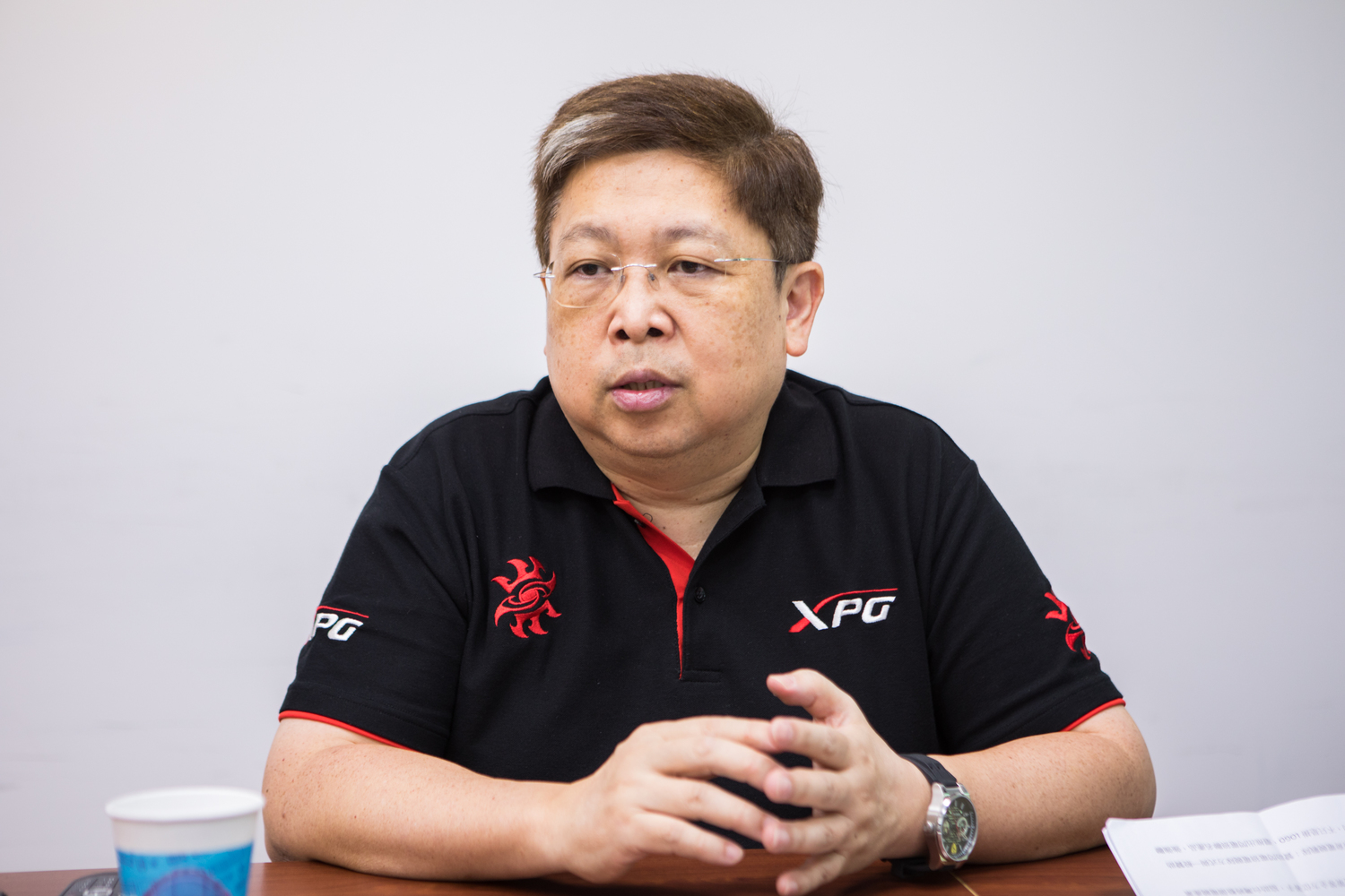 陳立白表示,電競產業絕對是值得台灣持續推動的。圖:陳宣如/攝 陳立白表示,電競產業絕對是值得台灣持續推動的。圖:陳宣如/攝