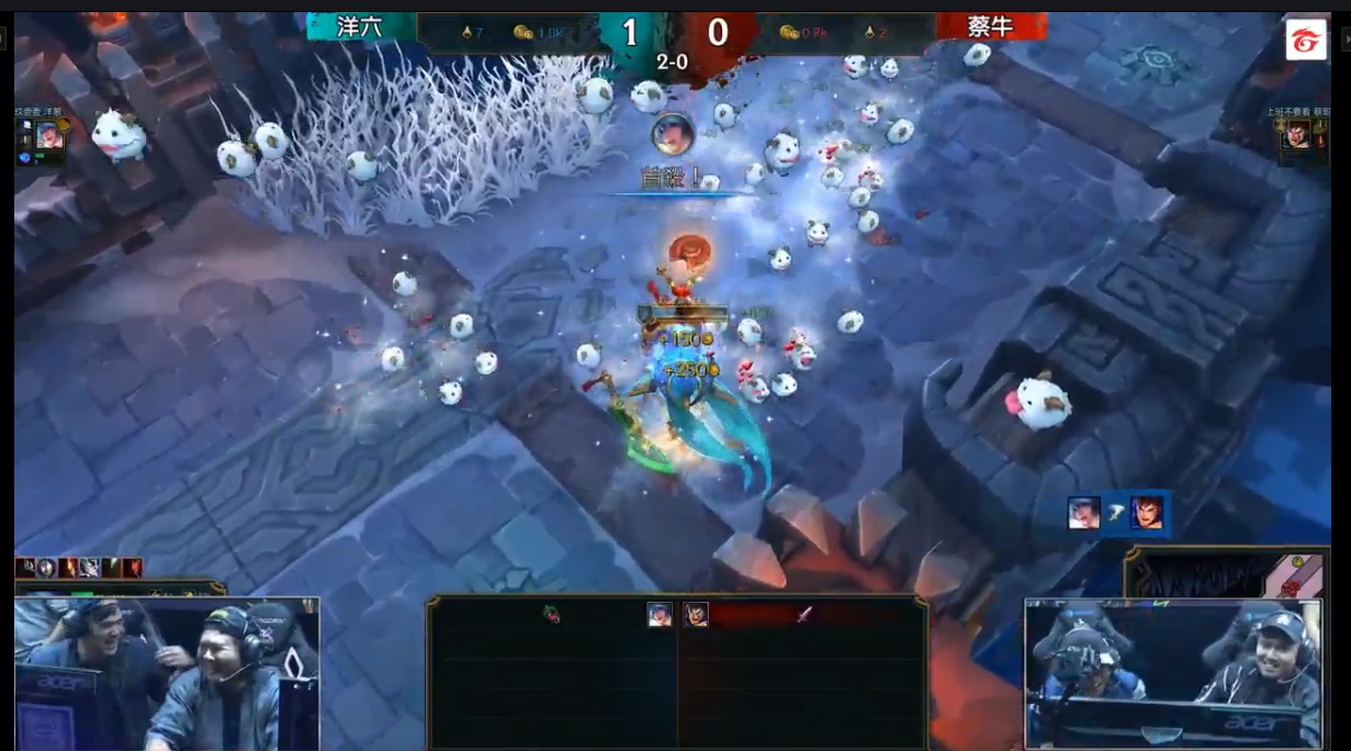 兩人同心也是水龍隊的洋6組合打爆對方。