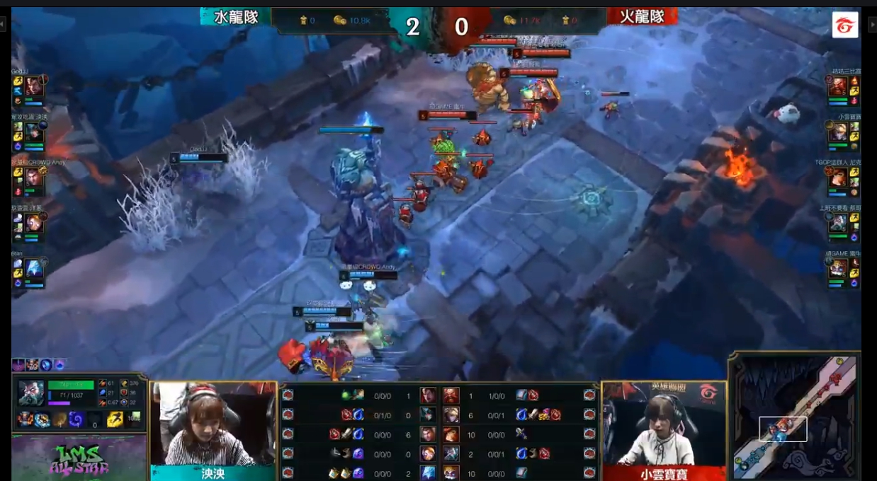 統神率領的火龍隊在咆嘯深淵總算拿下勝利。