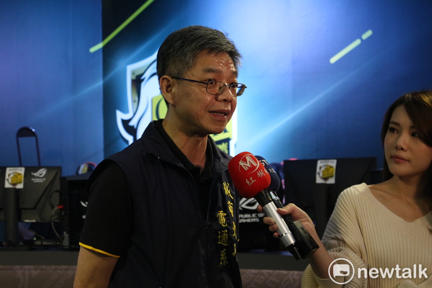 電通系主任詹勳鴻。 電通系主任詹勳鴻。