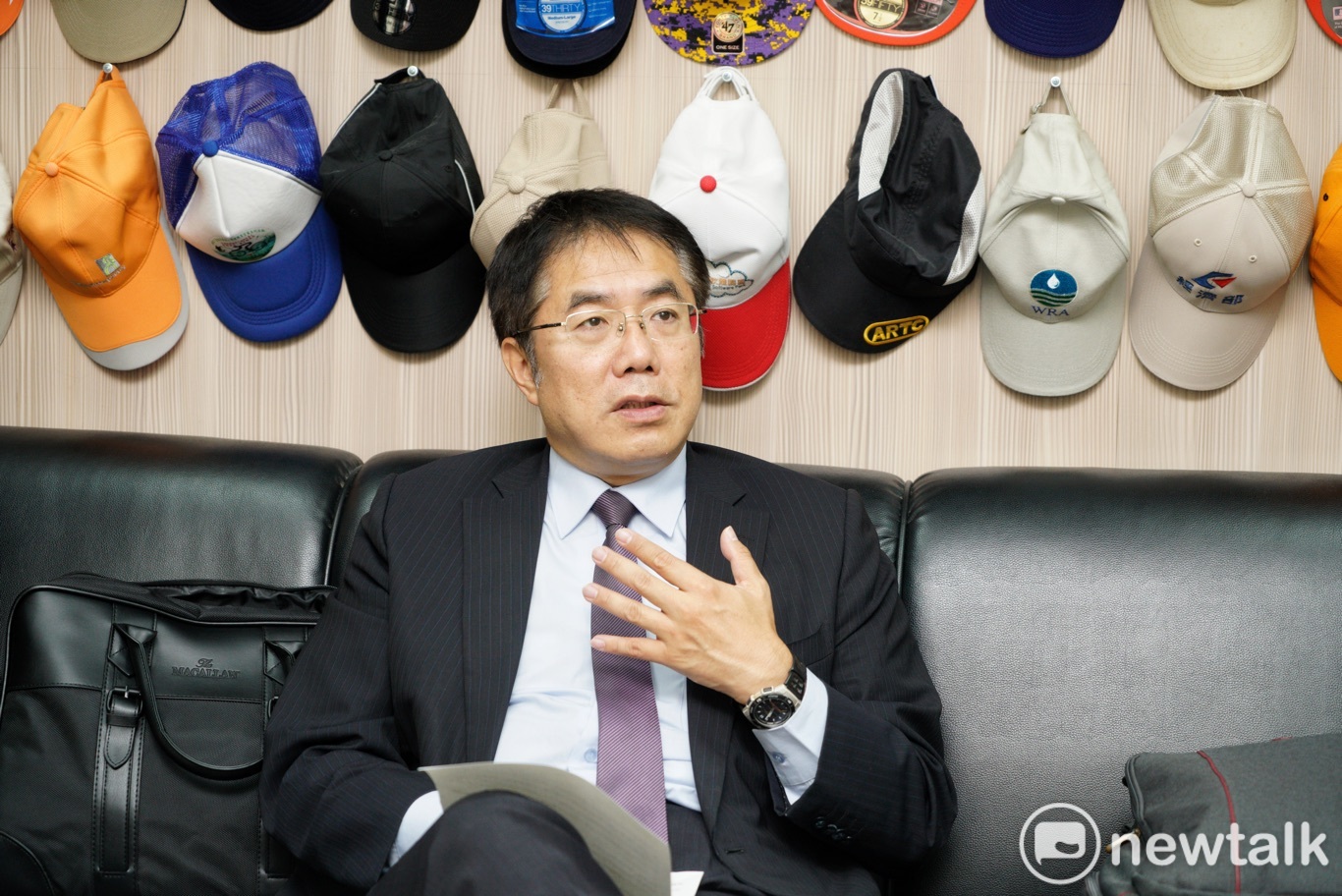 台南市長當選人黃偉哲。 圖:張良一/攝 台南市長當選人黃偉哲。 圖:張良一/攝