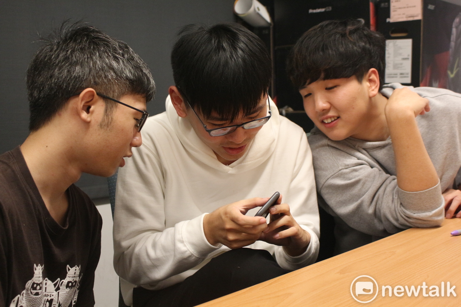 楊智云認為來到靜宜聖徒羊可以交到許多朋友。 楊智云認為來到靜宜聖徒羊可以交到許多朋友。