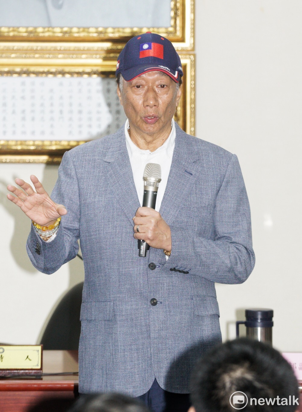 鴻海董事長郭台銘。 圖:張良一/攝(新頭殼資料照) 鴻海董事長郭台銘。 圖:張良一/攝(新頭殼資料照)