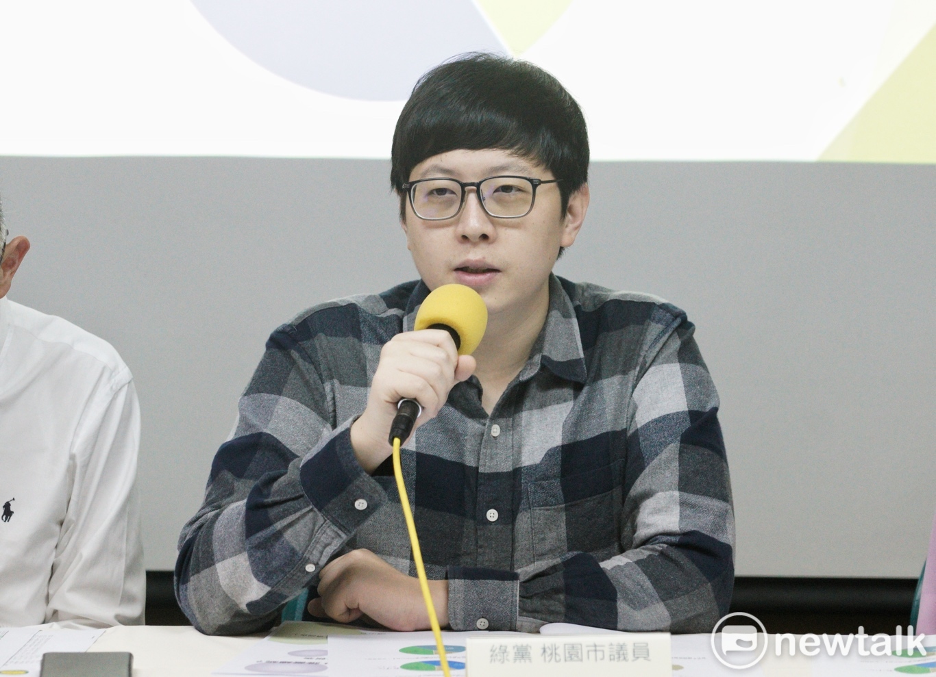 桃園市議員王浩宇。 圖:張良一/攝(資料照片) 桃園市議員王浩宇。 圖:張良一/攝(資料照片)