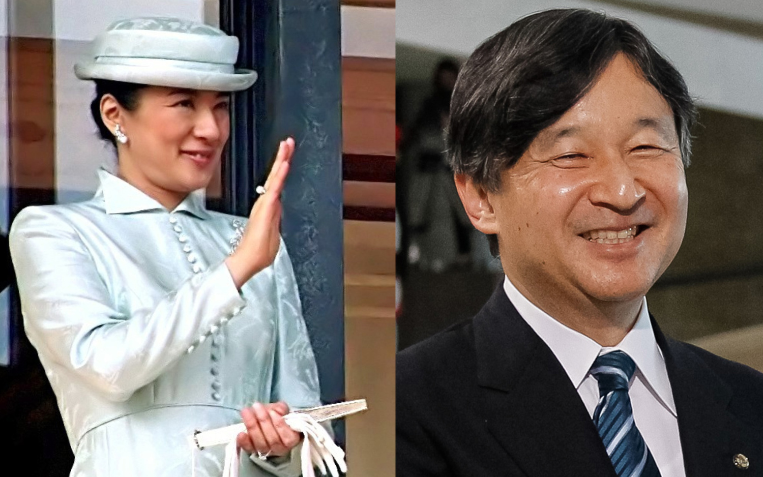 皇太子德仁與太子妃雅子。 圖:新頭殼/合成 皇太子德仁與太子妃雅子。 圖:新頭殼/合成