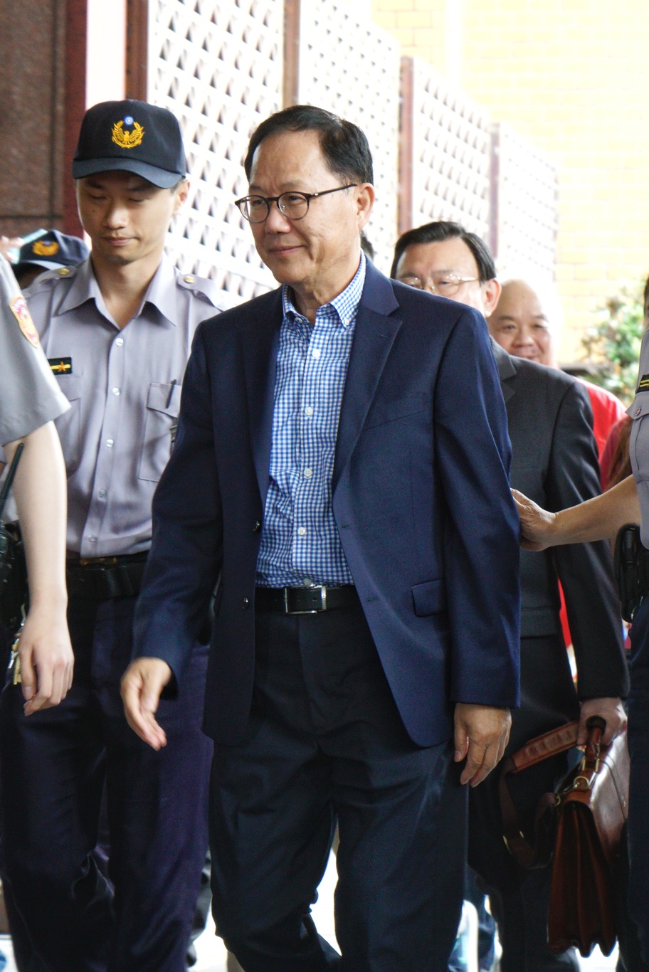 丁守中前往台北地院聆聽北市長選舉無效之訴判決 圖:張良一/攝 丁守中前往台北地院聆聽北市長選舉無效之訴判決 圖:張良一/攝