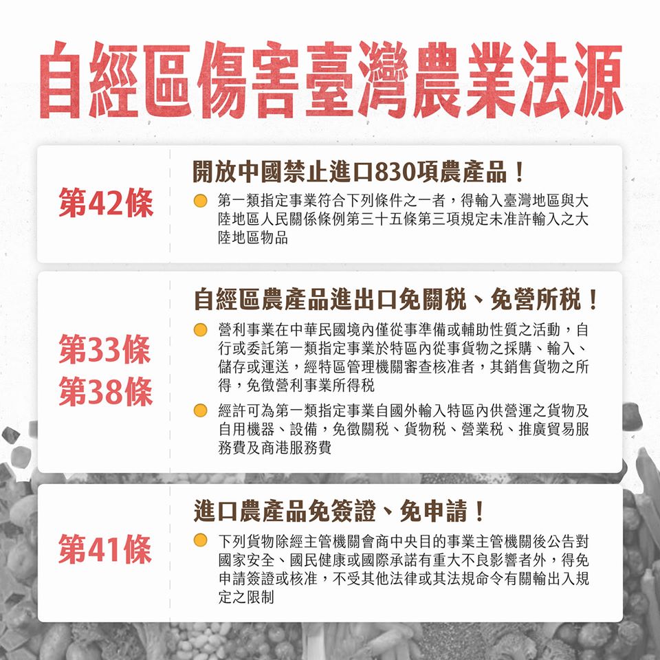 陳吉仲拋自經區三問題要藍委正面回應 圖:取自陳吉仲臉書 陳吉仲拋自經區三問題要藍委正面回應 圖:取自陳吉仲臉書