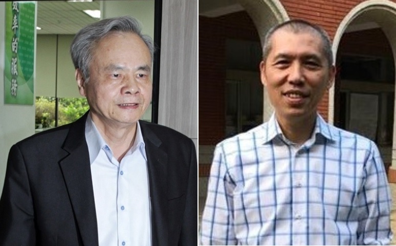 中華郵政董座魏健宏(右)、總經理陳憲着(左) 中華郵政董座魏健宏(右)、總經理陳憲着(左)