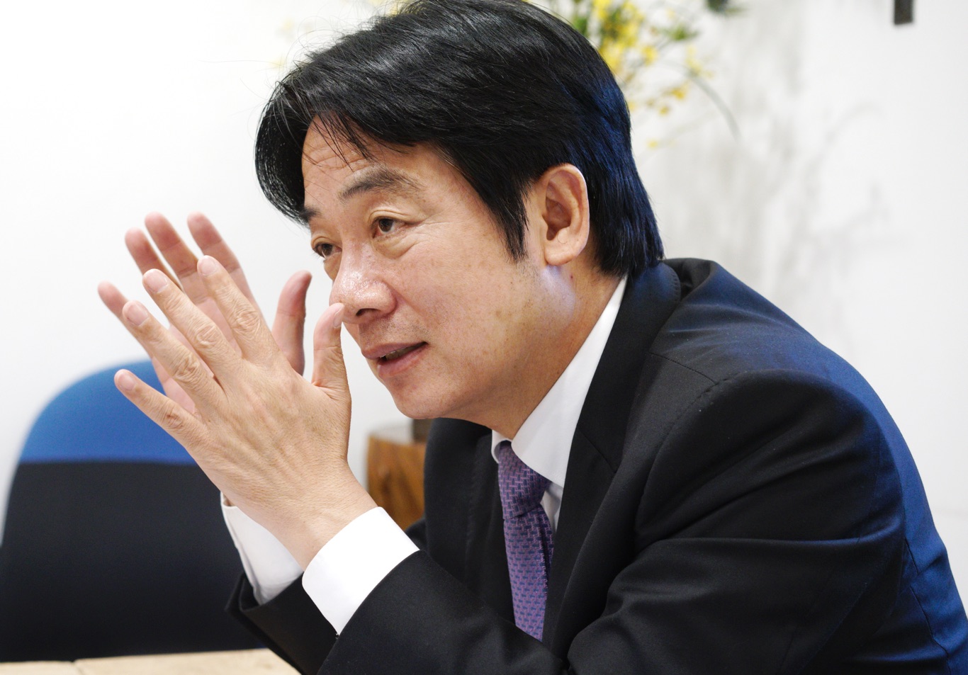 賴清德舉出全球政經分離的國家。圖/張良一攝