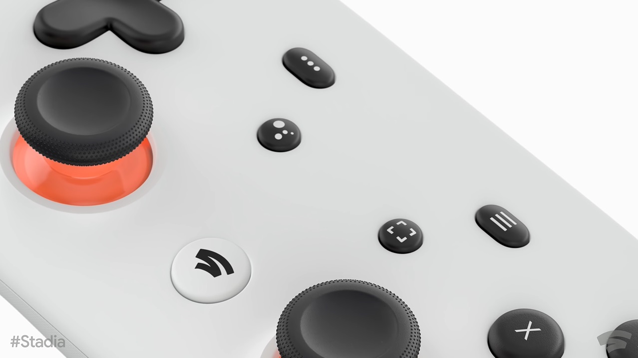 Google表示Stadia Controller控制器是專門為玩家進行直播所設計,內含擷取遊戲影像的快捷鍵以及呼叫Google語音助理的快捷鍵。 Google表示Stadia Controller控制器是專門為玩家進行直播所設計,內含擷取遊戲影像的快捷鍵以及呼叫Google語音助理的快捷鍵。