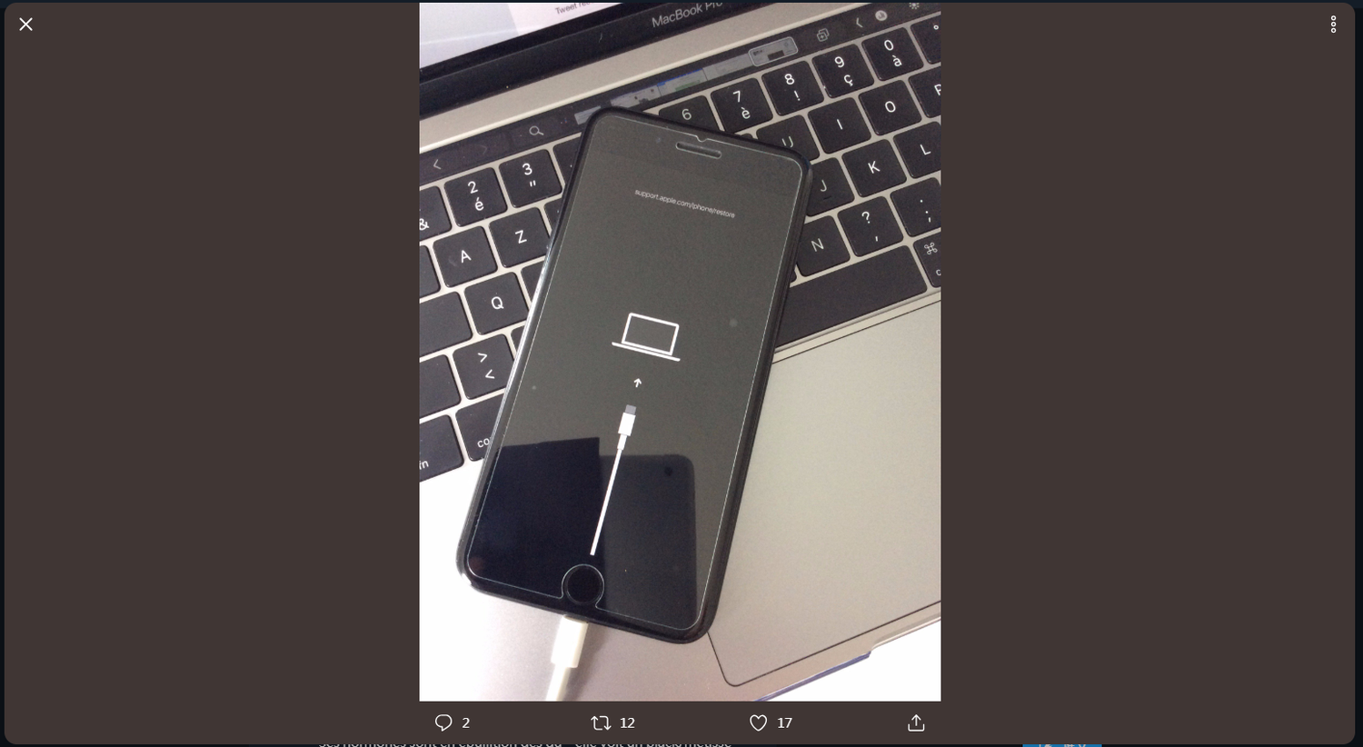有推特用戶在iOS 13測試版中,發現可能換成USB 3.0的線索。圖:翻攝推特 有推特用戶在iOS 13測試版中,發現可能換成USB 3.0的線索。圖:翻攝推特