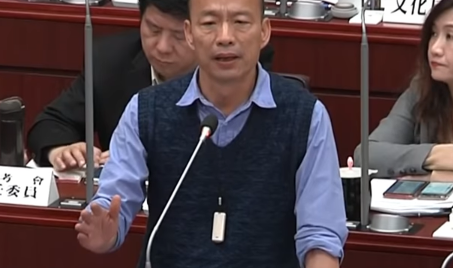 韓國瑜主張軍公教年金不能悔改。 (圖:翻攝自youtube) 韓國瑜主張軍公教年金不能悔改。 (圖:翻攝自youtube)