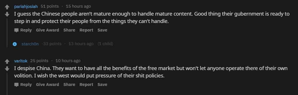 Reddit網友對蒸汽平台的設立抱有正面看法。 Reddit網友對蒸汽平台的設立抱有正面看法。