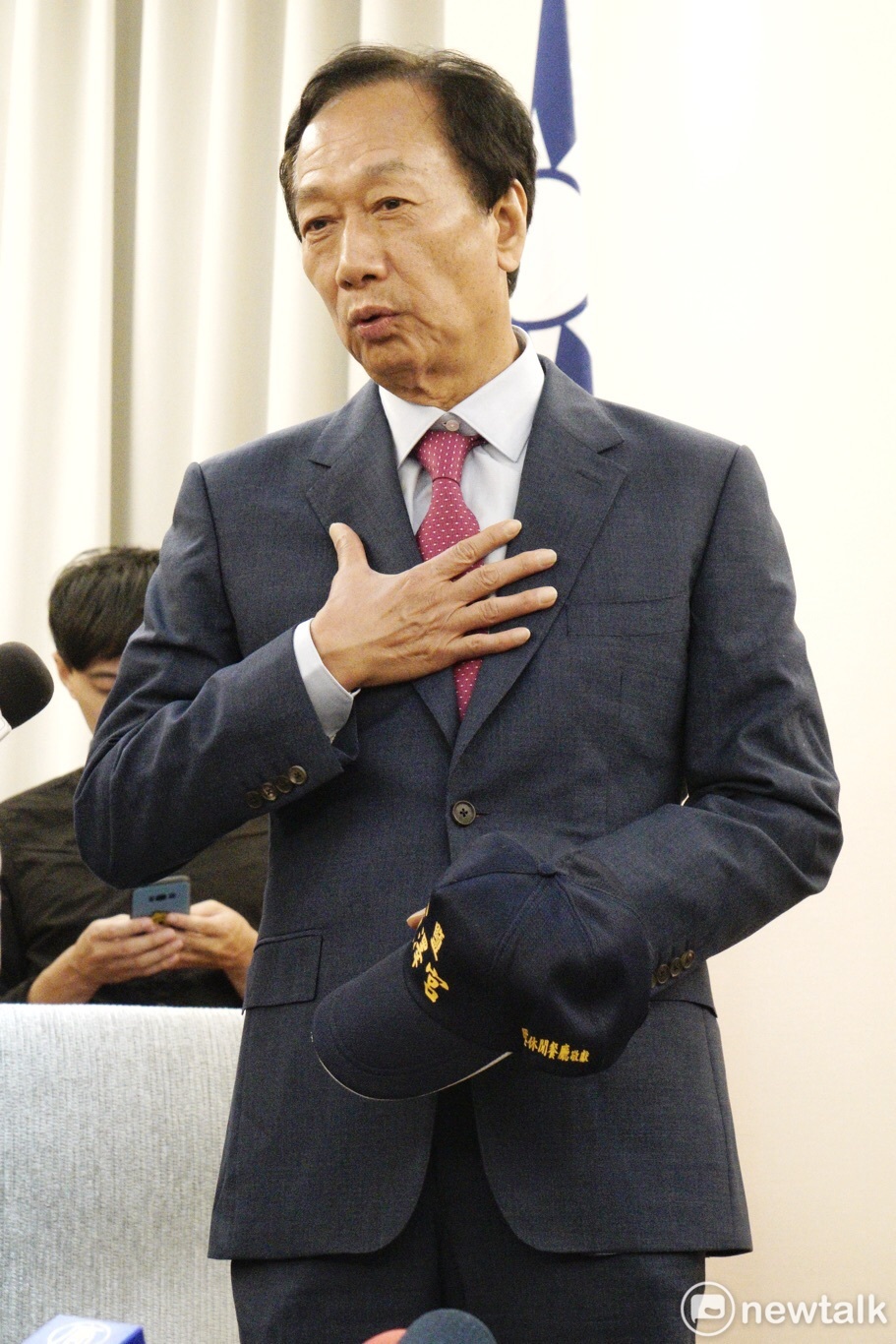 鴻海創辦人郭台銘。 圖:張良一/攝(資料照) 鴻海創辦人郭台銘。 圖:張良一/攝(資料照)