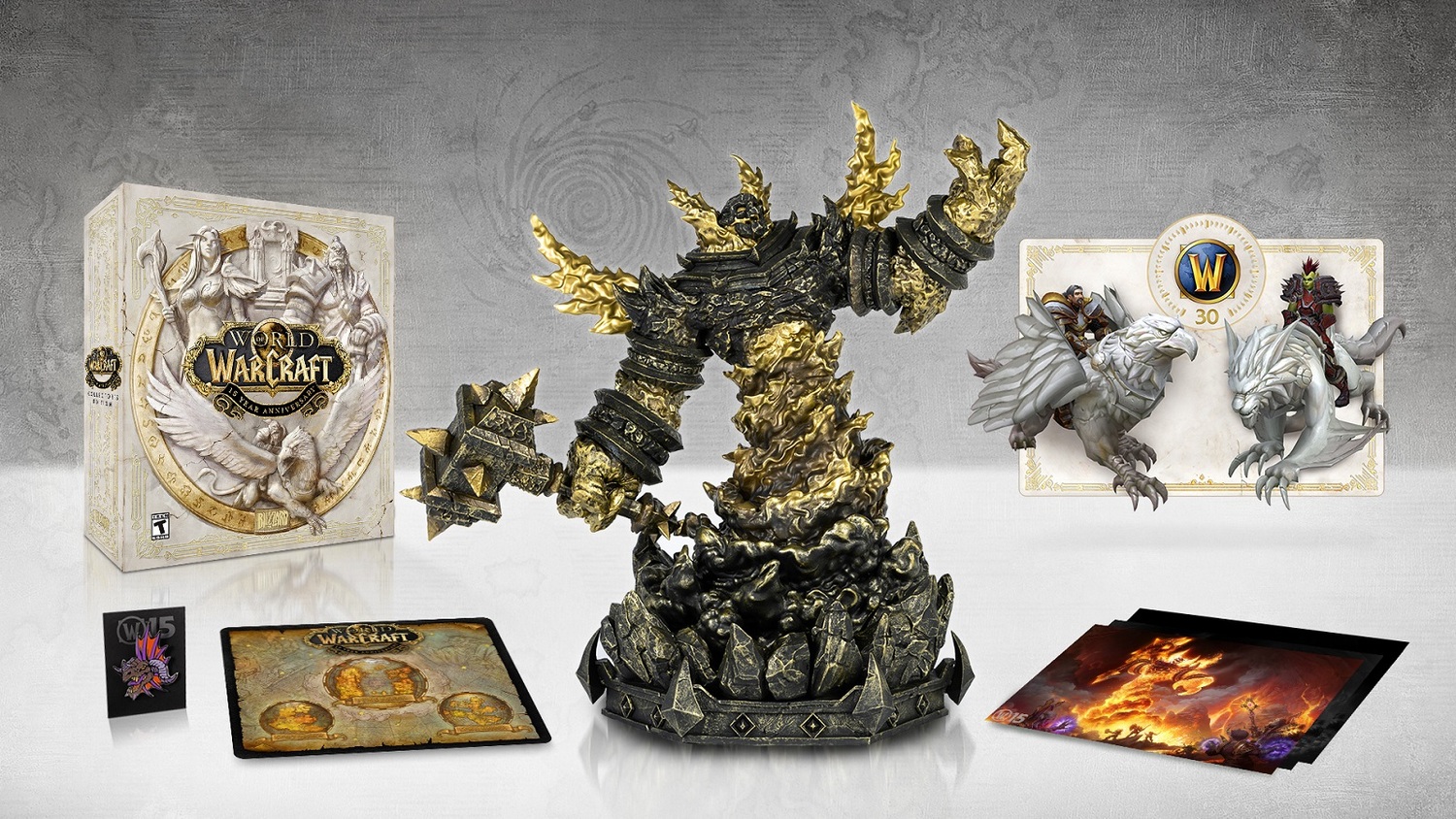 《魔獸世界》15週年典藏版將於9月28日下午六時開放網路預購 《魔獸世界》15週年典藏版將於9月28日下午六時開放網路預購