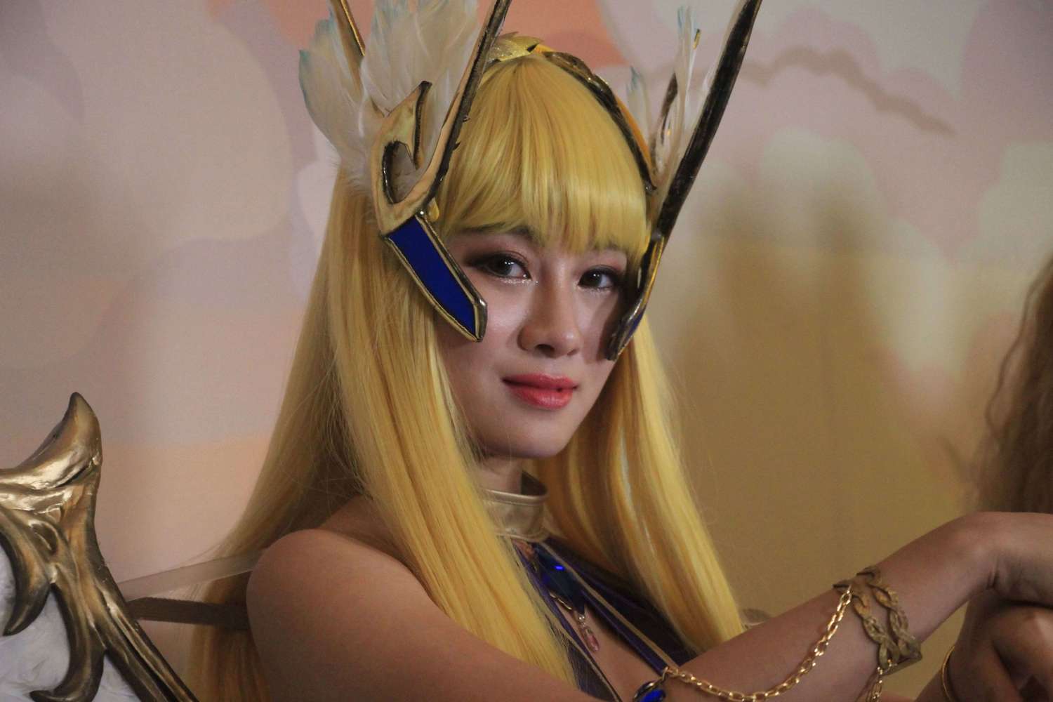 現場 coser 吸引許多玩家拍照留念 現場 coser 吸引許多玩家拍照留念