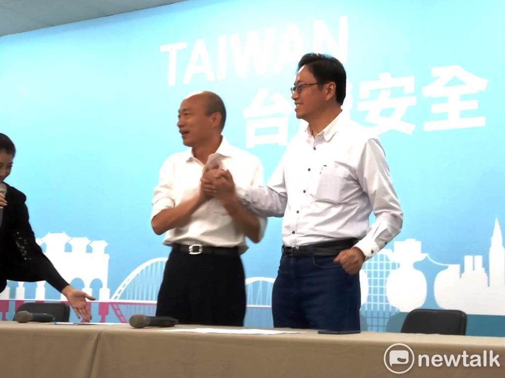 韓國瑜:無論多少抹黑,都會堅定走下去。 圖:孫家銘/攝 韓國瑜:無論多少抹黑,都會堅定走下去。 圖:孫家銘/攝
