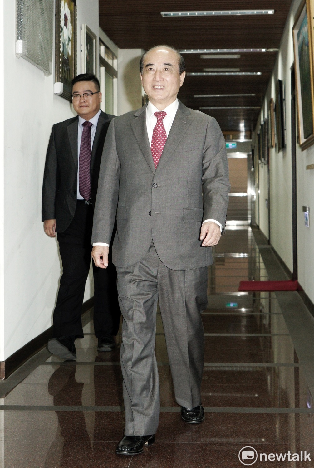有意問鼎2020總統大位的前立法院長王金平宣布退選。 圖:張良一/攝 有意問鼎2020總統大位的前立法院長王金平宣布退選。 圖:張良一/攝