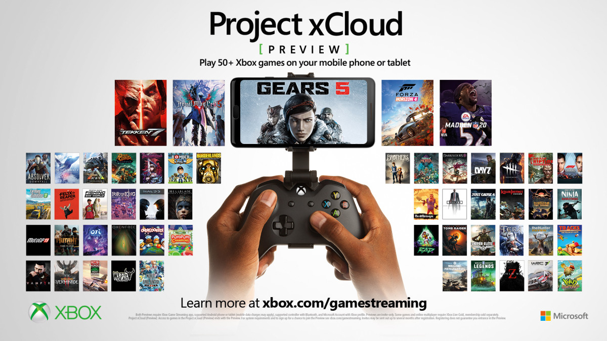 「xCloud計劃」宣布遊戲庫將有超過50款遊戲供玩家串流遊玩。 「xCloud計劃」宣布遊戲庫將有超過50款遊戲供玩家串流遊玩。