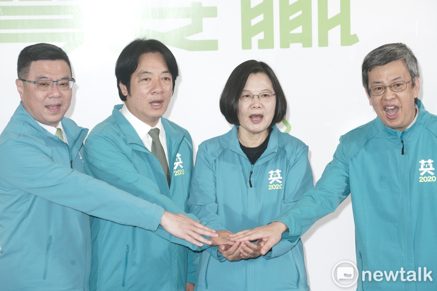蔡英文宣布副手賴清德記者會。 圖:張良一/攝 蔡英文宣布副手賴清德記者會。 圖:張良一/攝