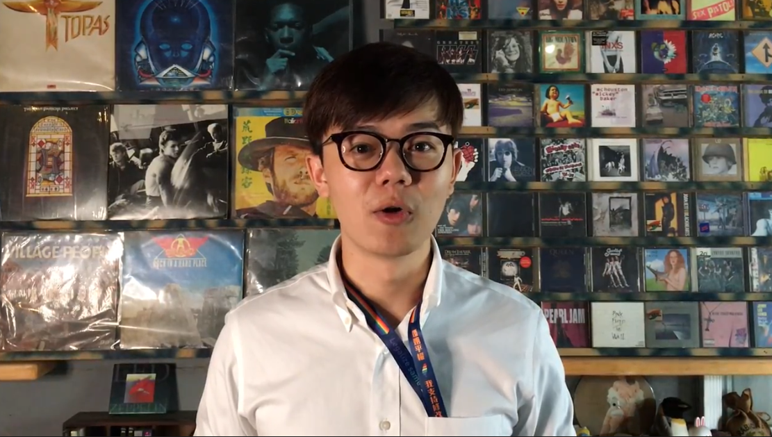 台灣基進新聞輿情部副主任張博洋。圖: Wecare台灣大遊行主辦三單位/提供 台灣基進新聞輿情部副主任張博洋。圖: Wecare台灣大遊行主辦三單位/提供