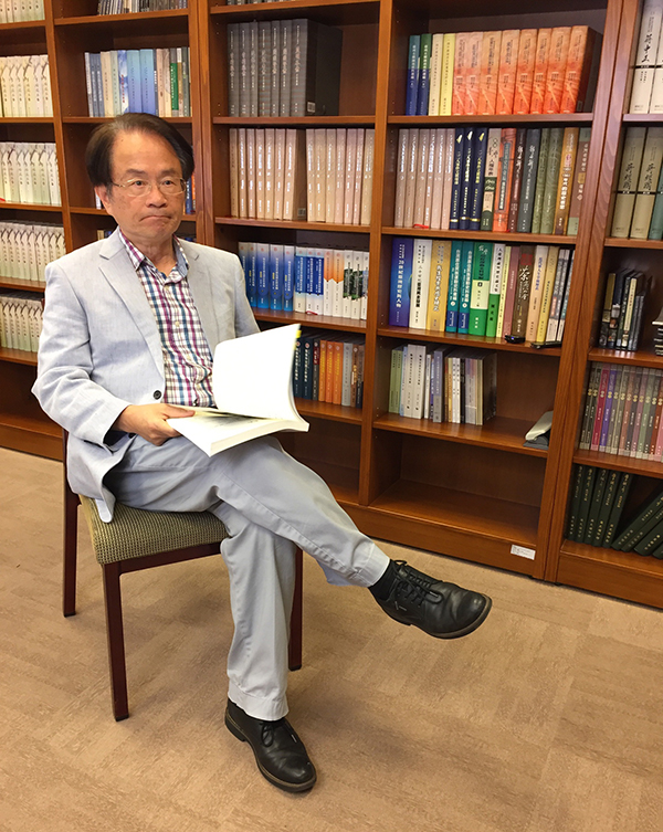陳儀深認為,對戒嚴當局而言,美麗島軍法大審採取公開審判的方式,是嚴重的判斷錯誤。 圖 : 沈聰榮/攝 陳儀深認為,對戒嚴當局而言,美麗島軍法大審採取公開審判的方式,是嚴重的判斷錯誤。 圖 : 沈聰榮/攝
