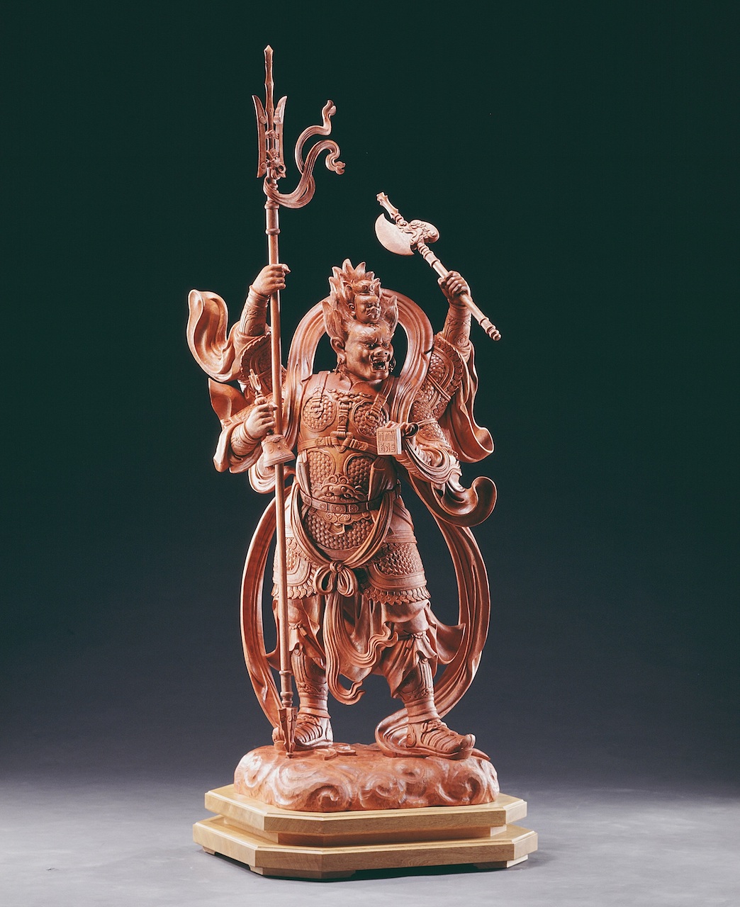陳啟村藝師作品:天蓬大元帥 圖:文化部/提供 陳啟村藝師作品:天蓬大元帥 圖:文化部/提供
