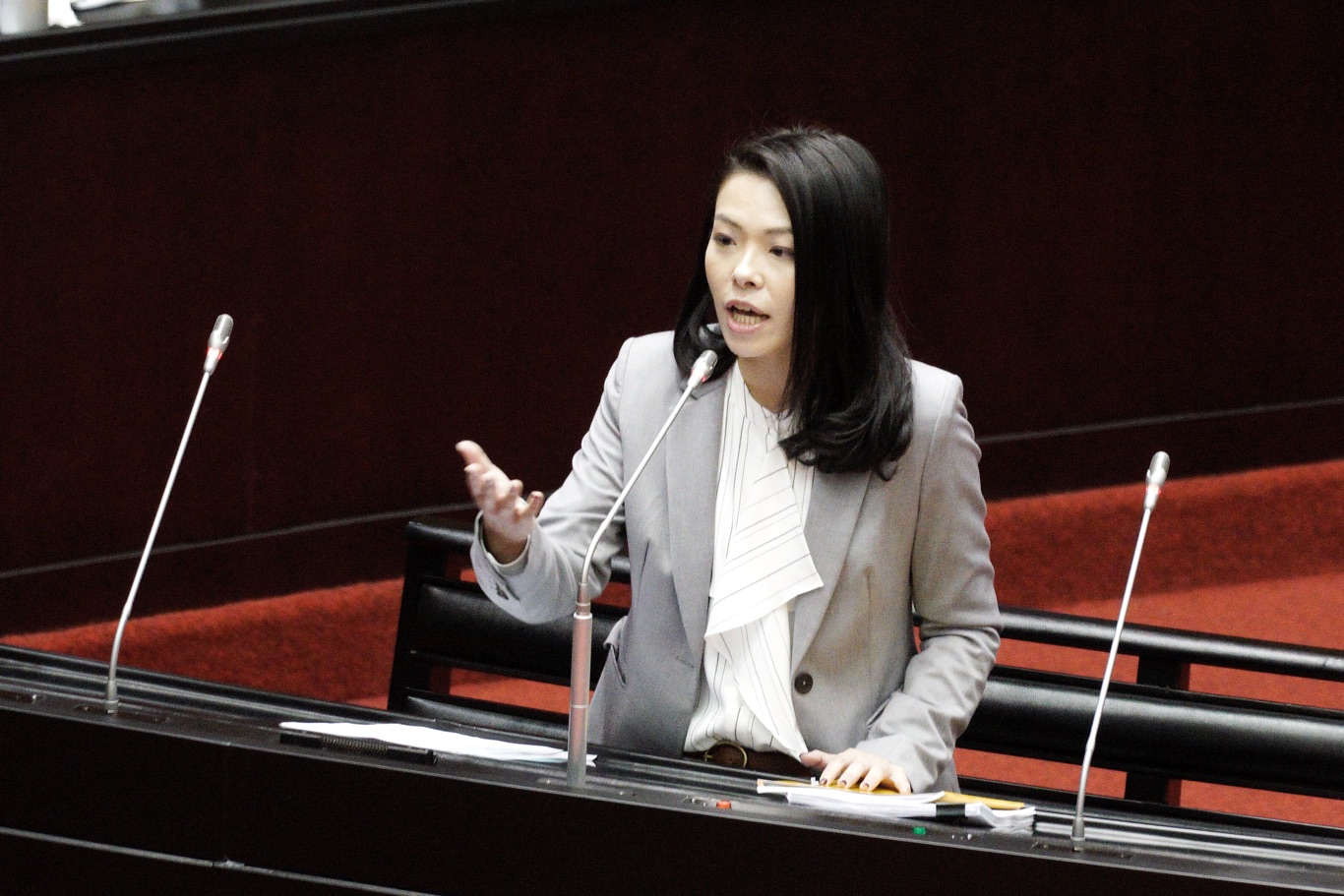 台灣民眾黨立委高虹安。 圖:張良一 / 攝 台灣民眾黨立委高虹安。 圖:張良一 / 攝