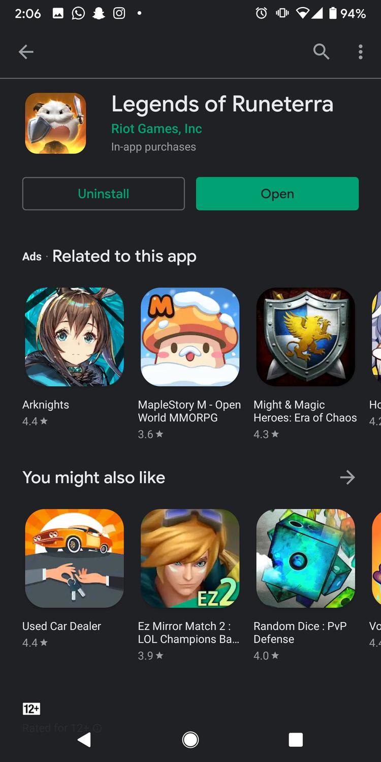 眼尖玩家發現《符文大地傳說》移動版已經在新加坡Google Play商城上架。 