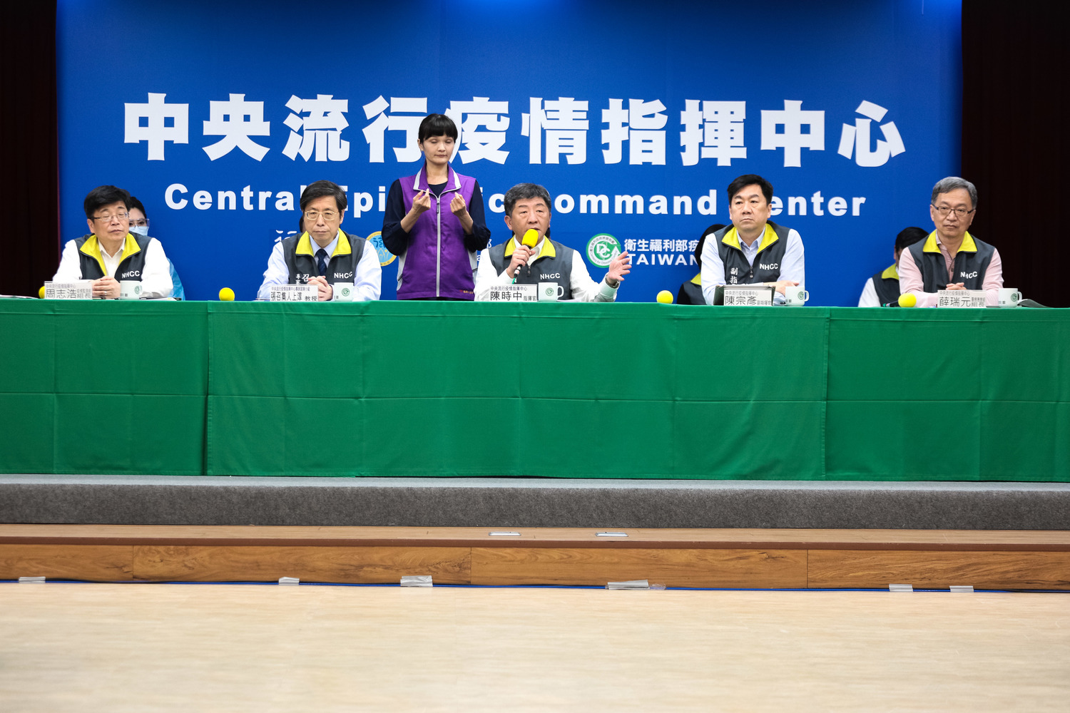 中央流行疫情指揮中心召開記者會說明最新疫情狀況 圖:中央流行疫情指揮中心/提供 中央流行疫情指揮中心召開記者會說明最新疫情狀況 圖:中央流行疫情指揮中心/提供