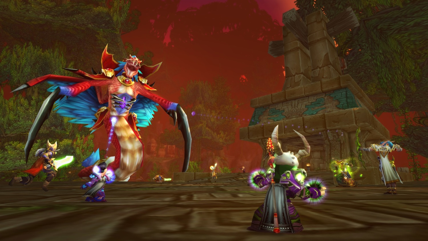 《魔獸世界》經典版祖爾格拉布-哈卡。 圖：暴雪娛樂提供