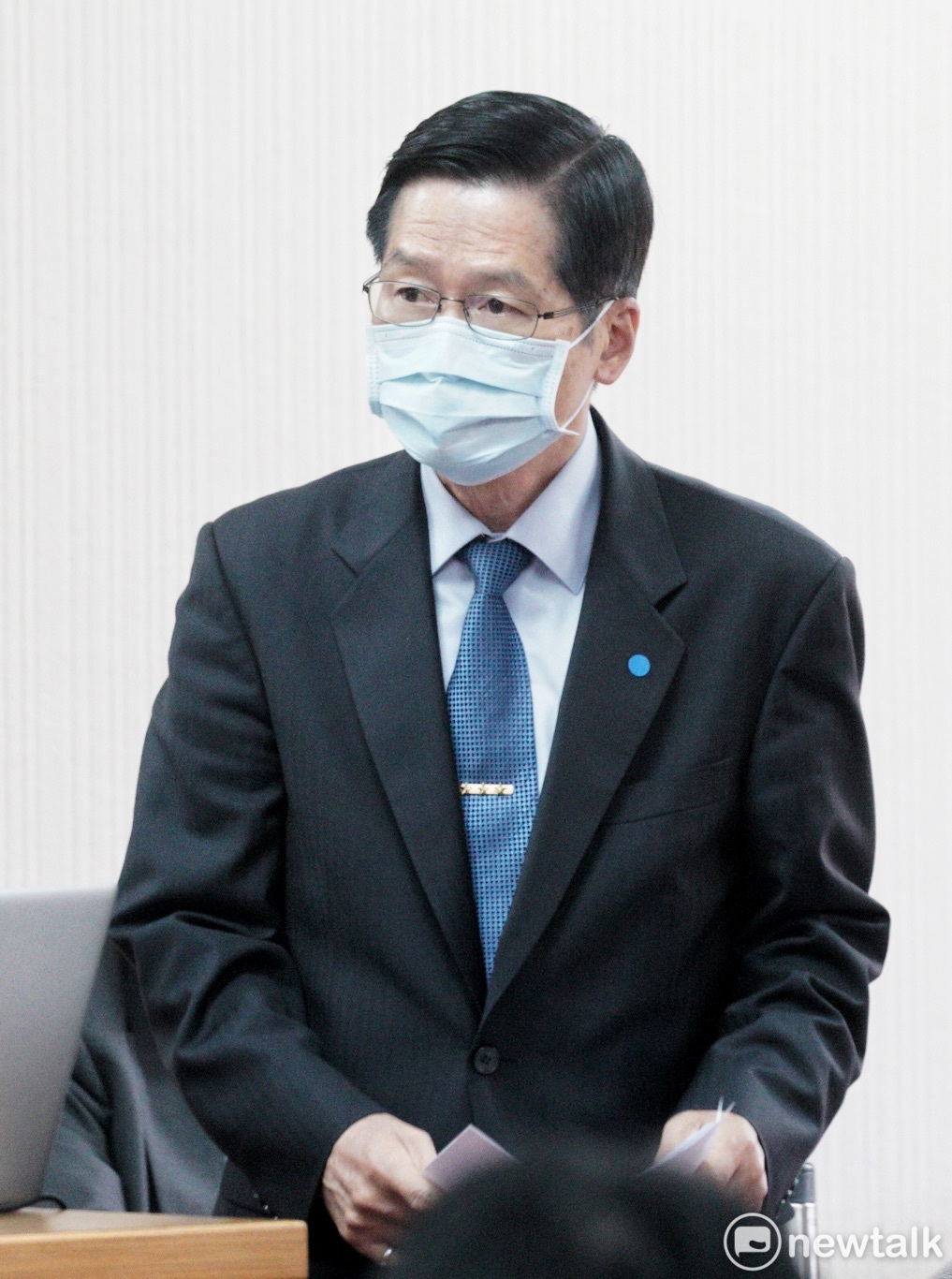 國防部長嚴德發在立院外交及國防委員會備詢。 圖:張良一/攝 國防部長嚴德發在立院外交及國防委員會備詢。 圖:張良一/攝