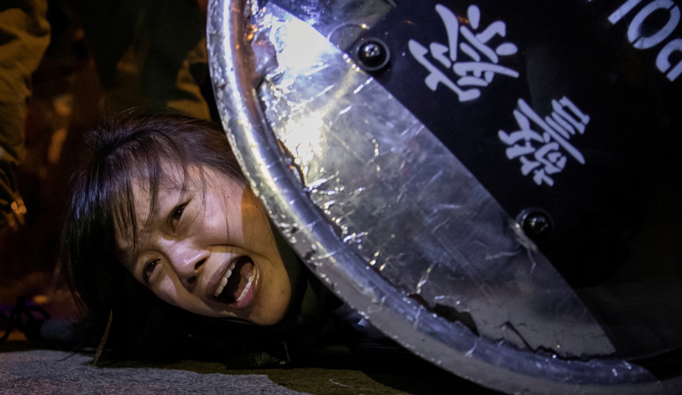 香港反送中照片日前獲得普立茲最佳攝影獎 圖:路透 香港反送中照片日前獲得普立茲最佳攝影獎 圖:路透