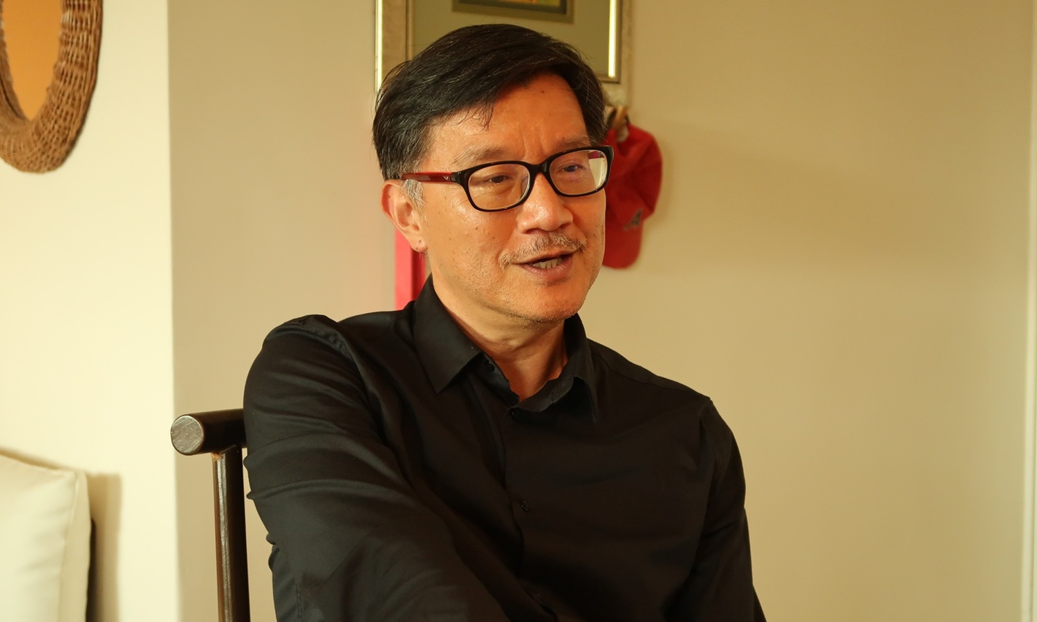 身為天主教徒的王增勇認為，同志、同婚議題近年來已成宗教不得不面對的課題。 圖：林朝億/攝