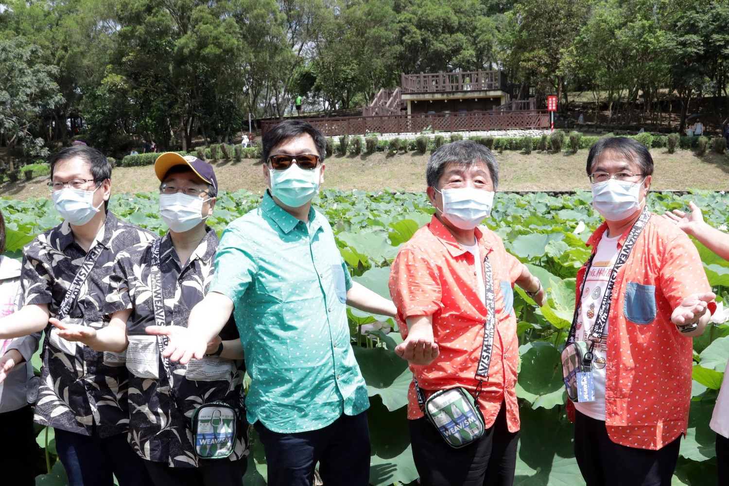 陳時中上個周末受邀參訪台南(右2)。 圖:台南市政府/提供 陳時中上個周末受邀參訪台南(右2)。 圖:台南市政府/提供