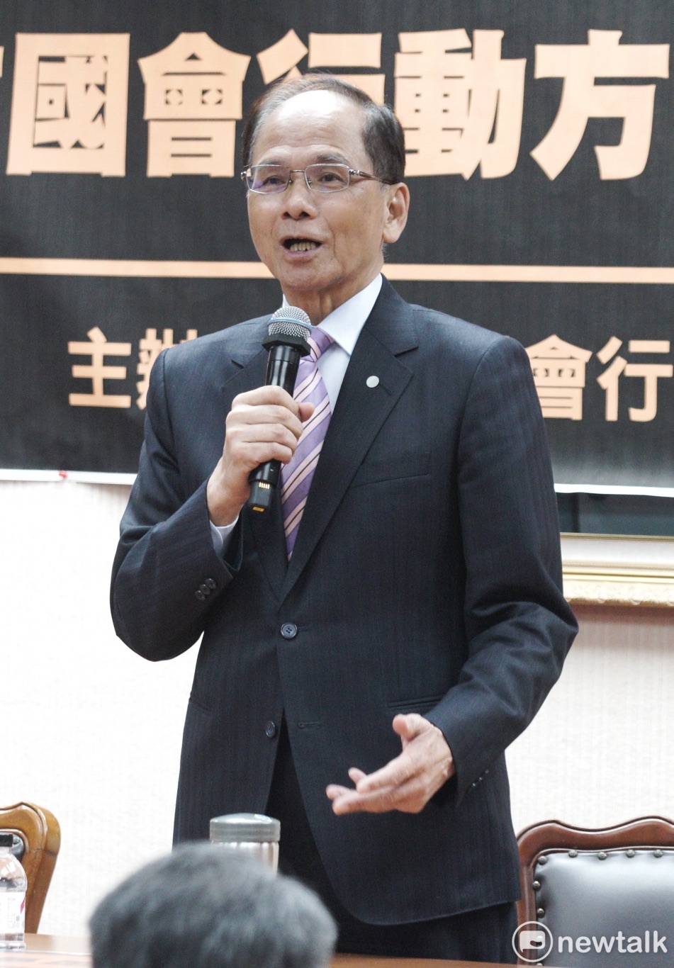 立法院長游錫堃。 圖:張良一/攝 立法院長游錫堃。 圖:張良一/攝