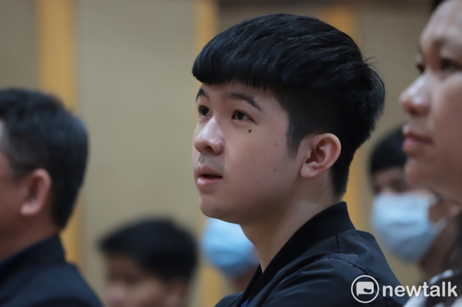 林達緯錄取台灣體育大學休閒運動學系。 圖:陳耀宗/攝 林達緯錄取台灣體育大學休閒運動學系。 圖:陳耀宗/攝