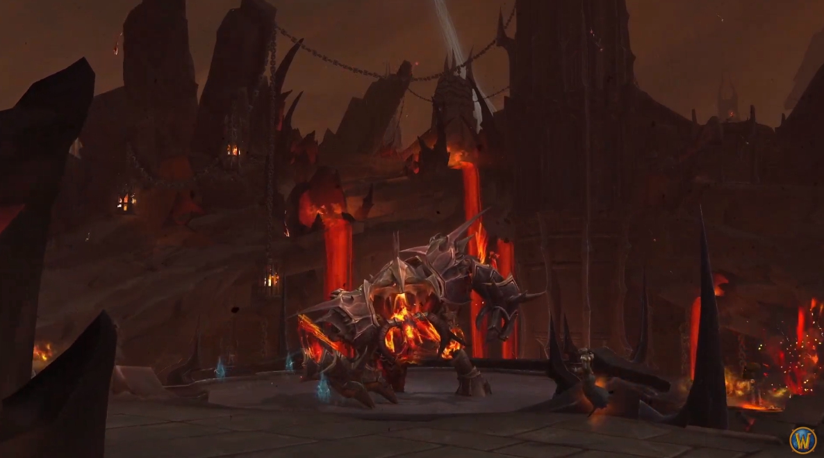 「重返淵喉」所釋出的一小段遊戲畫面。 圖:翻攝自World of Warcraft YouTube 「重返淵喉」所釋出的一小段遊戲畫面。 圖:翻攝自World of Warcraft YouTube