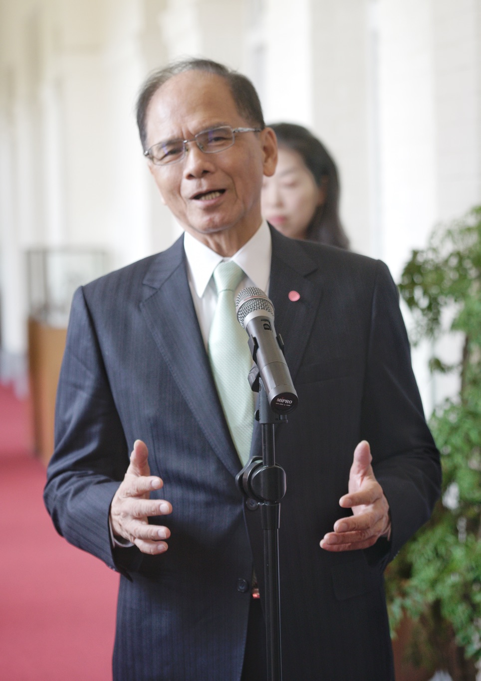 捷克議長月底訪台 游錫堃:受中國強力打壓還來非常不容易