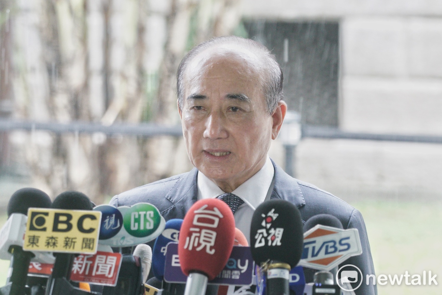 前立法院長王金平前往台北賓館弔唁前總統李登輝。 圖:張良一 / 攝 前立法院長王金平前往台北賓館弔唁前總統李登輝。 圖:張良一 / 攝