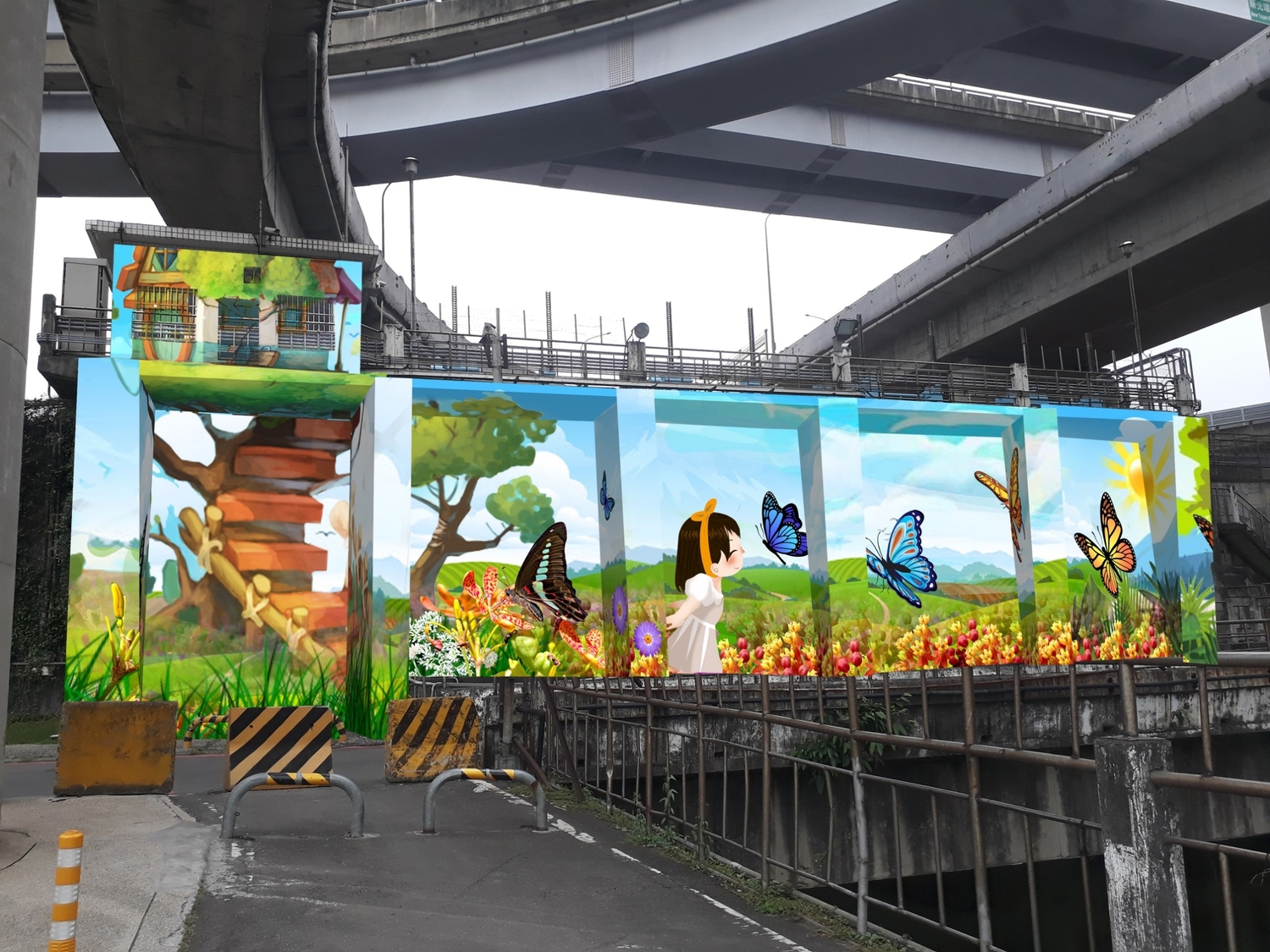 江子翠重力閥門。 圖:新北市政府高灘地工程管理處/提供 江子翠重力閥門。 圖:新北市政府高灘地工程管理處/提供