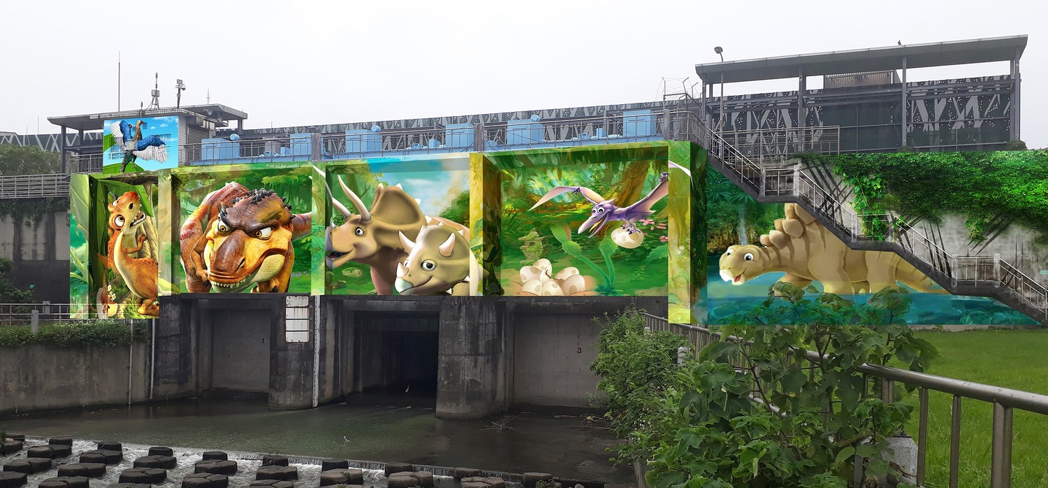 中和重力閥門。 圖:新北市政府高灘地工程管理處/提供 中和重力閥門。 圖:新北市政府高灘地工程管理處/提供